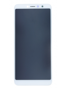 LCD-skärm + beröringsenhet + framsida för Xiaomi Redmi S2 - Vit (Service Pack)