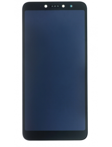 LCD-display + Touch Unit + Framsida för Xiaomi Redmi S2 - Svart (Service Pack)