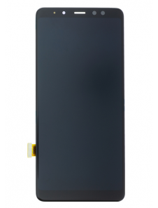 LCD-display + Touch Unit Samsung Galaxy A8 Plus 2018 A730 - Svart (Service Pack)