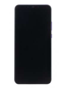 LCD-skärm + beröringsenhet + framsida Huawei Nova 3 - Lila (Service Pack)
