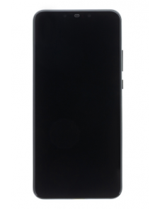 LCD-display + Touch Unit + Framsida Huawei Nova 3 - Svart (Service Pack)