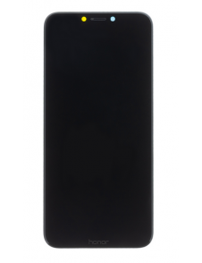 LCD-display + Touch Unit + Framsida Huawei Honor Play - Svart (Service Pack)