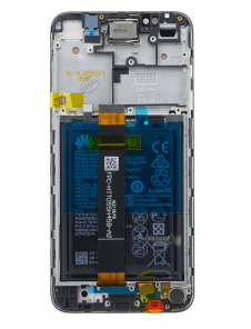 LCD-display Touch Unit Framsida Huawei Honor 7S - Svart (Service Pack)
