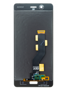 LCD-display Touch Unit Nokia 8 - Svart (Service Pack)