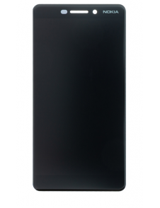 LCD-display Touch Unit Nokia 6.1 - Svart (Service Pack)