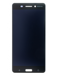 LCD-display Touch Unit Nokia 6 - Svart (Service Pack)