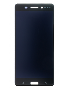 LCD-display Touch Unit Nokia 6 - Svart (Service Pack)