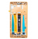 LCD-display + Touch Unit + Framsida Nokia 3 - Koppar (Service Pack)