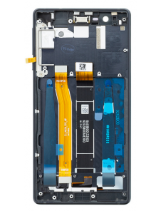 LCD-display + Touch Unit + Framsida Nokia 3 - Svart (Service Pack)