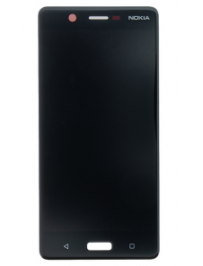 LCD-display + Touch Unit Nokia 5 - Svart (Service Pack)