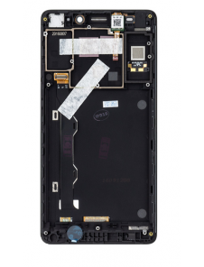 LCD-display + Touch Unit + Framsida Lenovo A7000 - Svart