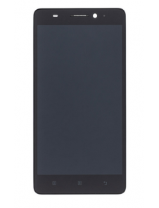 LCD-display + Touch Unit + Framsida Lenovo A7000 - Svart