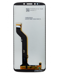 LCD-display + Touch Unit Motorola Moto E5 Plus - Svart