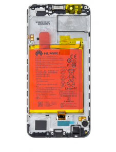 LCD-skärm + peksenhet Huawei Y7 Prime 2018 - Svart (Service Pack)