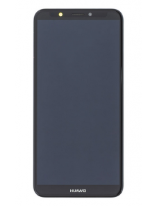 LCD-skärm + peksenhet Huawei Y7 Prime 2018 - Svart (Service Pack)