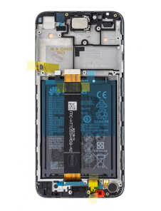 LCD-display + Touch Unit Huawei Y5 2018 - Svart (Service Pack)