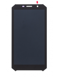LCD-skärm + Touch Unite för Doogee S60 Lite - Svart