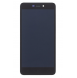 LCD-skärm + beröringsenhet + framsida för Xiaomi Redmi Note 4A - Svart (Service Pack)