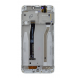 LCD-skärm + beröringsenhet + framsida för Xiaomi Redmi 4X - Vit (Service Pack)