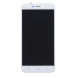 LCD-skärm + beröringsenhet + framsida för Xiaomi Redmi 4X - Vit (Service Pack)