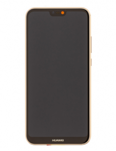 LCD-skärm + pekdon Huawei P20 Lite - Rosa (Service Pack)