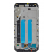 LCD-display + Touch Unit + Framsida för Xiaomi Mi A1 - Svart (Service Pack)