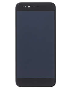LCD-display + Touch Unit + Framsida för Xiaomi Mi A1 - Svart (Service Pack)