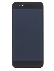 LCD-display + Touch Unit + Framsida för Xiaomi Mi A1 - Svart (Service Pack)