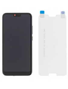 LCD-display + Touch Unit + Framsida Huawei Honor 10 - Svart (Service Pack)
