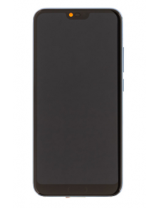 LCD-skärm + beröringsenhet + framsida Huawei Honor 10 - Grå (Service Pack)