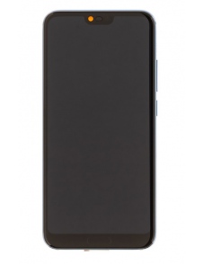 LCD-skärm + beröringsenhet + framsida Huawei Honor 10 - Grå (Service Pack)