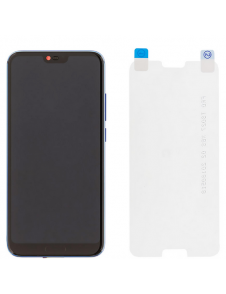 LCD-display + Touch Unit + Framsida Huawei Honor 10 - Blå (Service Pack)
