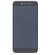 LCD-skärm + beröringsenhet + framsida för Xiaomi Redmi Note 5A Prime - Svart (Service Pack)