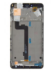 LCD-display + Touch Unit + Framsida för Xiaomi Mi Max 2 - Svart (Service Pack)