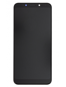 LCD-skärm + beröringsenhet + framsida för Xiaomi Redmi 5 Plus - Svart (Service Pack)