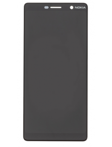 Touch Unit + LCD-display Nokia 7 Plus - Svart