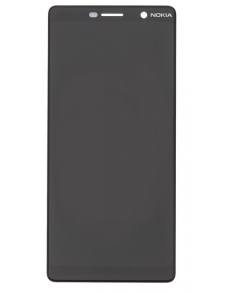 Touch Unit + LCD-display Nokia 7 Plus - Svart