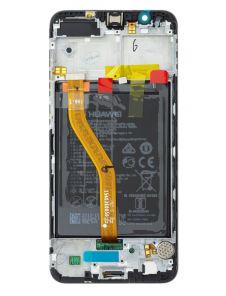 LCD-display + Touch Unit + Framsida Huawei Honor View 10 - Svart (Service Pack)