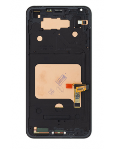 LCD-display + Touch Unit + Framsida LG V30 - Svart