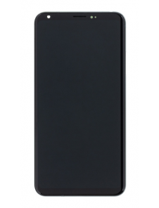 LCD-display + Touch Unit + Framsida LG V30 - Svart