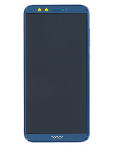 LCD-skärm + beröringsenhet + framsida Huawei Honor 9 Lite - Blå (Service Pack)