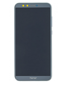 LCD-skärm + beröringsenhet + framsida Huawei Honor 9 Lite - Grå (Service Pack)