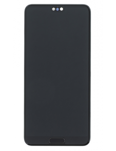 LCD-display + Touch Unit + Framsida Huawei P20 - Svart (Service Pack)