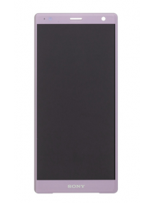 LCD-skärm + pekdon Sony Xperia XZ2 H8266 - Rosa (Service Pack)