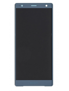 LCD-display + pekdon Sony Xperia XZ2 H8266 - Grön (Service Pack)