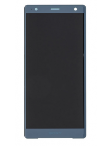 LCD-display + pekdon Sony Xperia XZ2 H8266 - Grön (Service Pack)