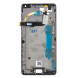 LCD-display + Touch Unit + Framsida Lenovo P1 / P1 Pro - Svart