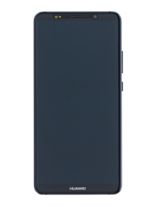 LCD-display + Touch Unit + Fram Skal Huawei Mate 10 Pro - Grå (Service Pack)