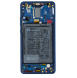 LCD-display + Touch Unit + Fram Skal Huawei Mate 10 Pro - Blå (Service Pack)
