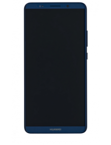 LCD-display + Touch Unit + Fram Skal Huawei Mate 10 Pro - Blå (Service Pack)